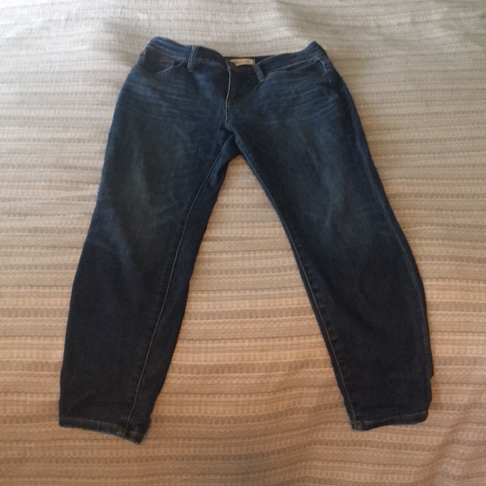 Madewell curvey high-rise petite skinny jeans